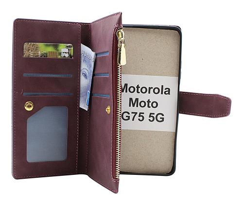 billigamobilskydd.seXL Motorola Moto G75 5G Lyx Plånboksfodral