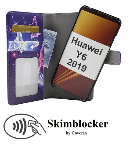 CoverinSkimblocker Magnet Designwallet Huawei Y6 2019