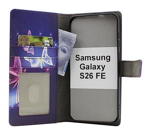 Skimblocker Samsung Galaxy S26 FE Plånboksfodral Design