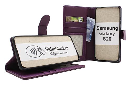 Skimblocker Samsung Galaxy S20 (G980F) Plånboksfodral