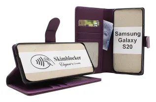 Skimblocker Samsung Galaxy S20 (G980F) Plånboksfodral