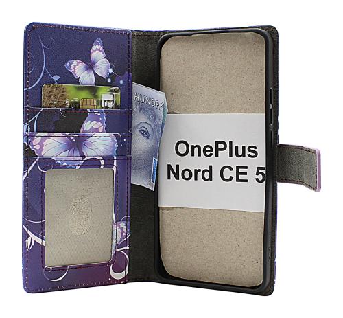 Skimblocker OnePlus Nord CE5 (CPH2719) Plånboksfodral Design