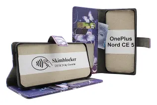 Skimblocker OnePlus Nord CE5 (CPH2719) Plånboksfodral Design