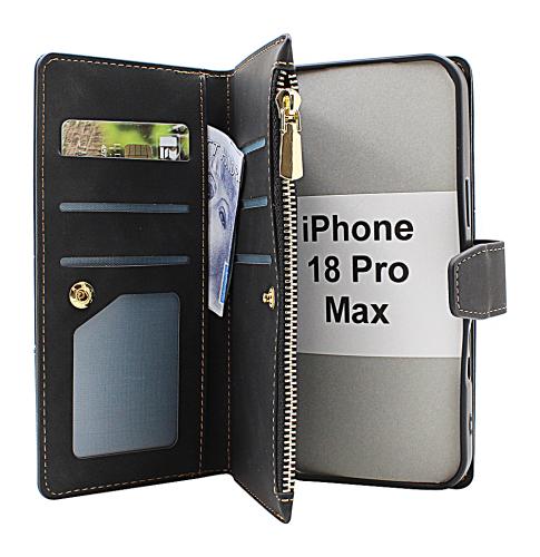 XL iPhone 18 Pro Max Lyx Plånboksfodral