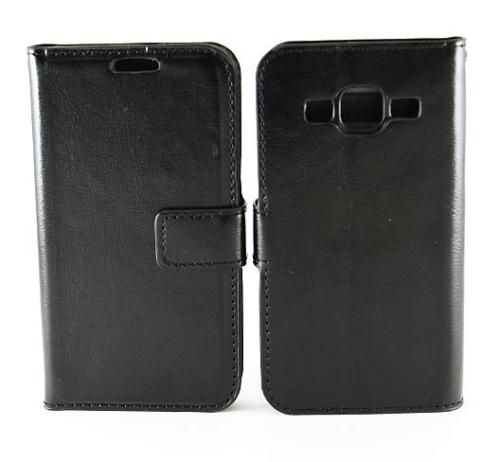 billigamobilskydd.seCrazy Horse Wallet Samsung Galaxy Core Prime, Svart