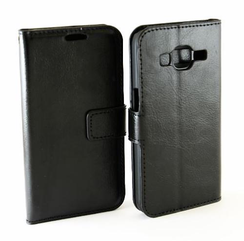 billigamobilskydd.seCrazy Horse Wallet Samsung Galaxy Core Prime, Svart