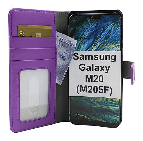 Skimblocker Magnet Fodral Samsung Galaxy M20 (M205F)