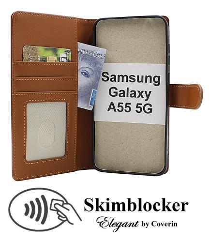 CoverinSkimblocker Samsung Galaxy A55 5G Plånboksfodral