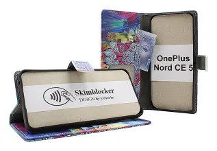 Skimblocker OnePlus Nord CE5 (CPH2719) Plånboksfodral Design