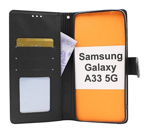 billigamobilskydd.seFlower Standcase Wallet Samsung Galaxy A33 5G (A336B)