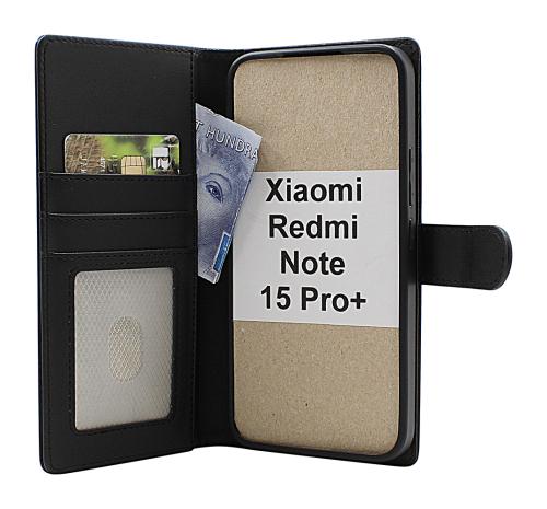 Skimblocker Xiaomi Redmi Note 15 Pro+ Magnet Plånboksfodral