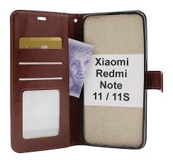 billigamobilskydd.seCrazy Horse Wallet Xiaomi Redmi Note 11 / 11S
