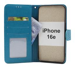 Flower iPhone 16e Pl&aring;nboksfodral