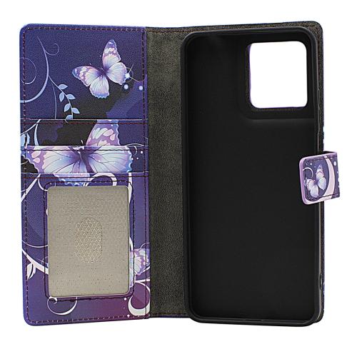 Skimblocker Motorola Moto G15 / G15 Power Magnet Plånboksfodral Design