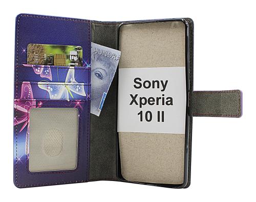 CoverinSkimblocker Sony Xperia 10 II Plånboksfodral Design