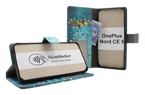 Skimblocker OnePlus Nord CE5 (CPH2719) Plånboksfodral Design