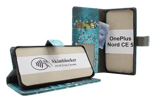 Skimblocker OnePlus Nord CE5 (CPH2719) Plånboksfodral Design