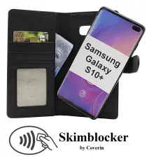 Skimblocker Samsung Galaxy S10 Plus Magnet Pl&aring;nboksfodral