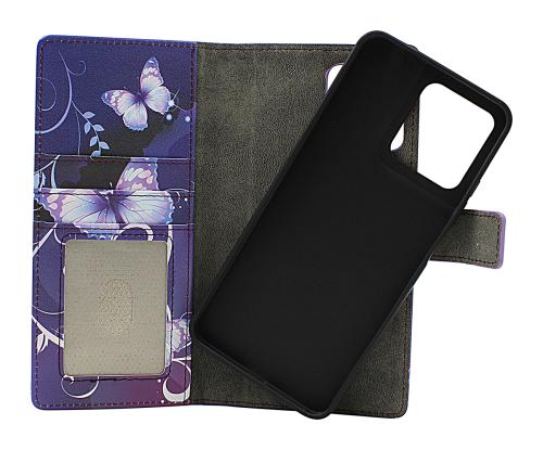 Skimblocker Motorola Moto G15 / G15 Power Magnet Plånboksfodral Design
