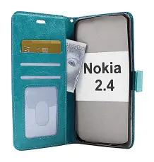 Crazy Horse Wallet Nokia 2.4