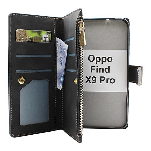 XL Oppo Find X9 Pro Lyx Plånboksfodral
