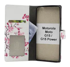 Skimblocker Motorola Moto G15 / G15 Power Plånboksfodral Design