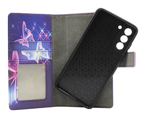 Skimblocker Samsung Galaxy S21 FE 5G Magnet Plånboksfodral Design
