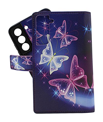 Skimblocker Samsung Galaxy S21 FE 5G Magnet Plånboksfodral Design