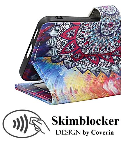 CoverinSkimblocker Motorola Moto G15 Power Magnet Plånboksfodral Design