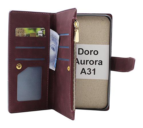 XL Doro Aurora A31 Lyx Plånboksfodral