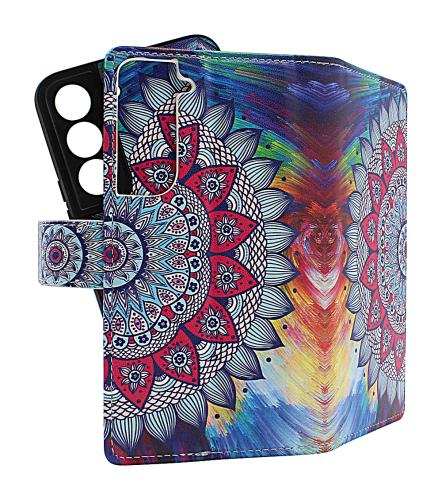 Skimblocker Samsung Galaxy S22 5G Magnet Plånboksfodral Design