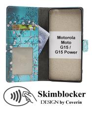 CoverinSkimblocker Motorola Moto G15 / G15 Power Plånboksfodral Design