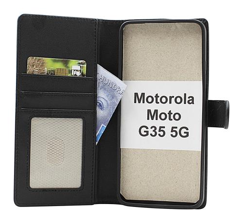 Skimblocker Motorola Moto G35 5G Magnet Plånboksfodral