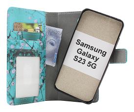 Skimblocker Samsung Galaxy S23 5G Magnet Plånboksfodral Design