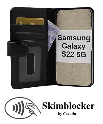 Skimblocker Plånboksfodral Samsung Galaxy S22 5G