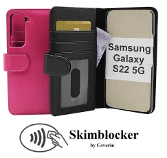 Skimblocker Plånboksfodral Samsung Galaxy S22 5G