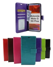 Crazy Horse Wallet Moto G 5G Plus