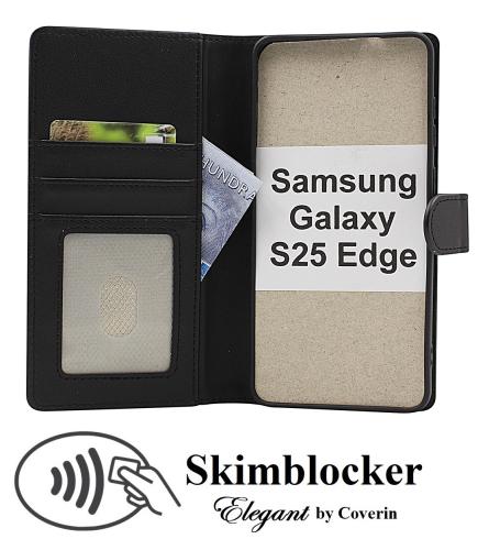 CoverinSkimblocker Samsung Galaxy S25 Edge Plånboksfodral