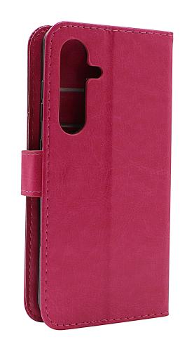 Crazy Horse Samsung Galaxy S25 Plånboksfodral