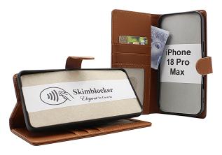 Skimblocker iPhone 18 Pro Max Pl&aring;nboksfodral