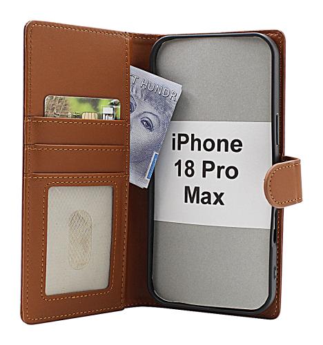 Skimblocker iPhone 18 Pro Max Plånboksfodral