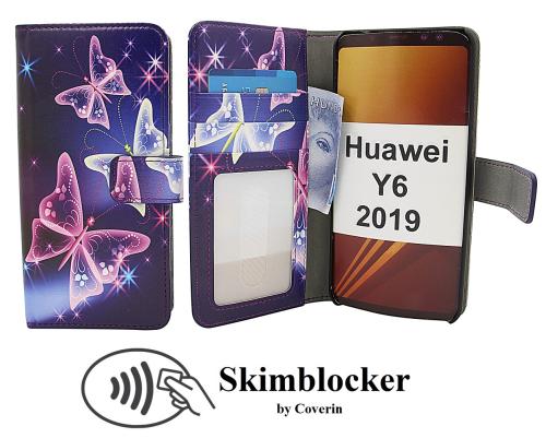 CoverinSkimblocker Magnet Designwallet Huawei Y6 2019