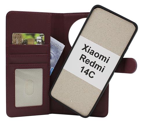 Skimblocker Xiaomi Redmi 14C Magnet Plånboksfodral
