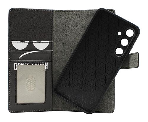 Skimblocker Samsung Galaxy S24 FE Magnet Plånboksfodral Design