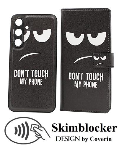 Skimblocker Samsung Galaxy S24 FE Magnet Plånboksfodral Design
