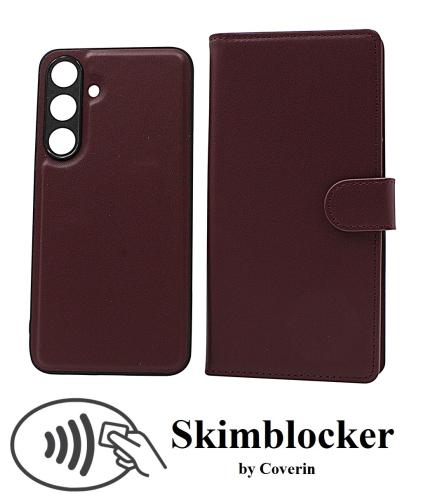 Skimblocker Samsung Galaxy S24+ / S25+ 5G Magnet Plånboksfodral