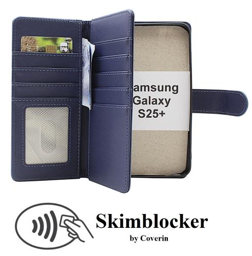 Skimblocker Samsung Galaxy S25+ XL Magnet Plånboksfodral