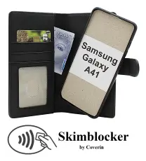 CoverinSkimblocker Samsung Galaxy A41 Magnet Plånboksfodral