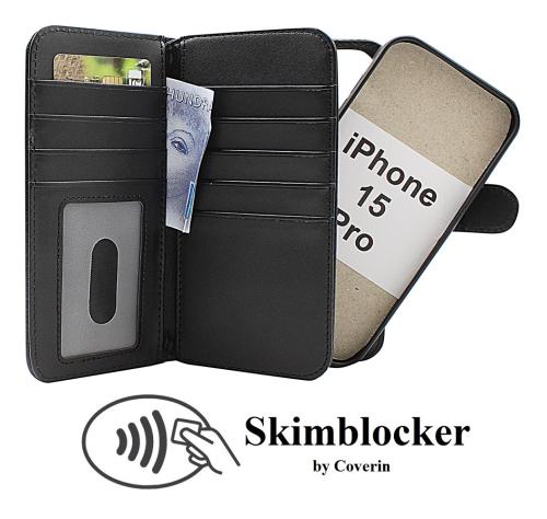 CoverinSkimblocker XL Magnet Fodral iPhone 15 Pro