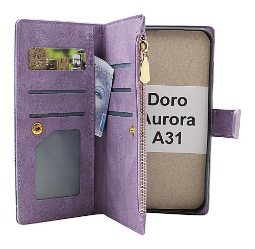XL Doro Aurora A31 Lyx Plånboksfodral